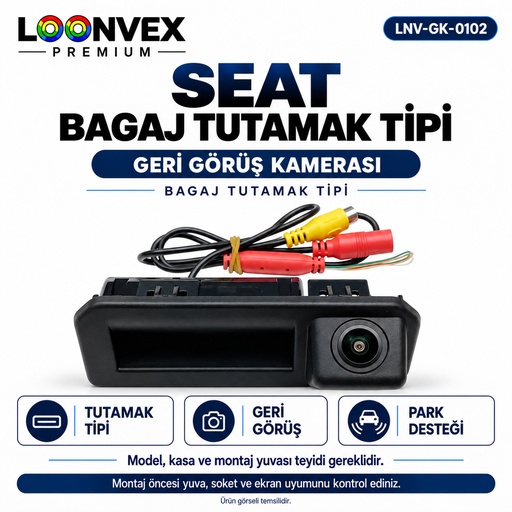 LOONVEX SEAT BAGAJ TUTAMAK TİPİ Geri Görüş Kamerası