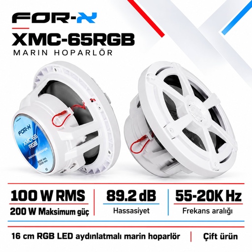 FOR-X XMC-65RGB Marin Hoparlör