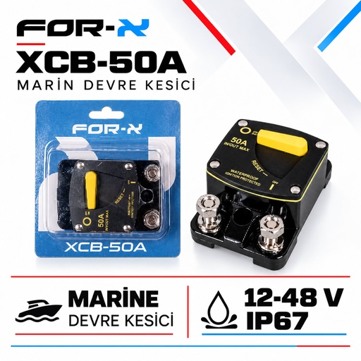 FOR-X XCB-50A Marin Devre Kesici