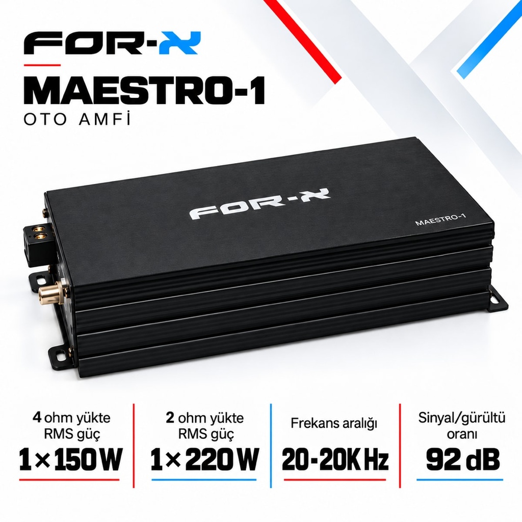 FOR-X MAESTRO-1 Oto Amfi