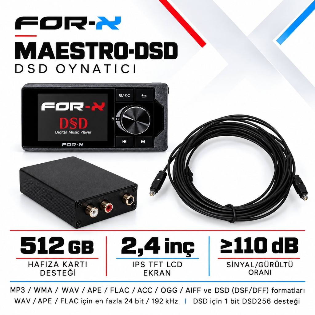 FOR-X MAESTRO-DSD DSD Oynatıcı