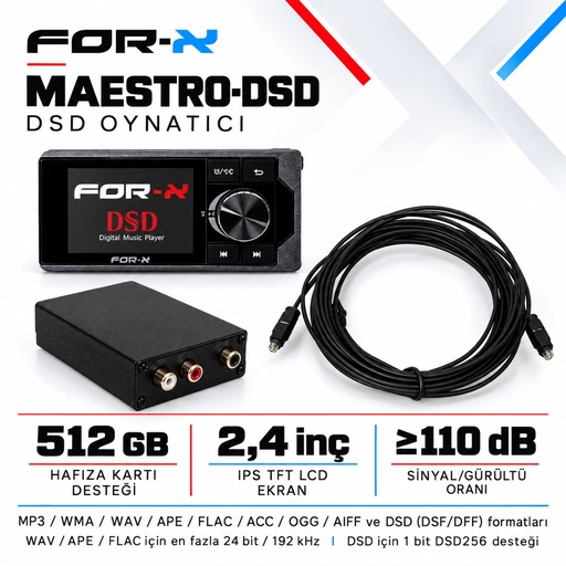 FOR-X MAESTRO-DSD DSD Oynatıcı