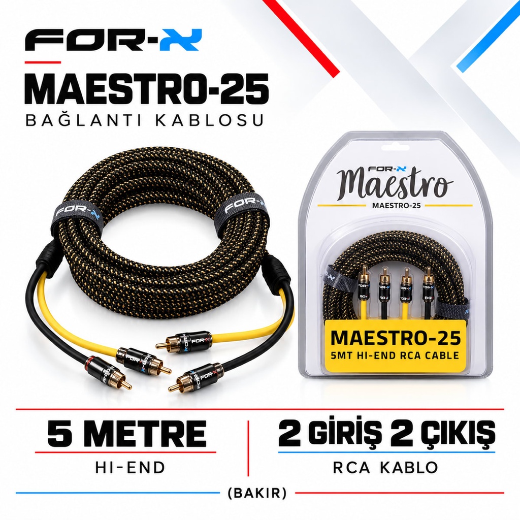 FOR-X MAESTRO-25 Bağlantı Kablosu