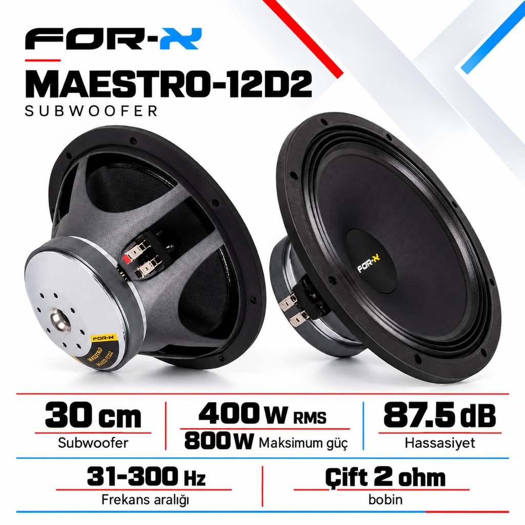 FOR-X MAESTRO-12D2 Subwoofer