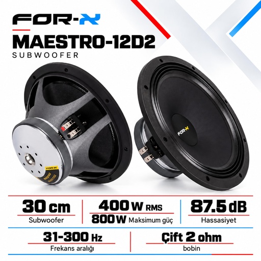 FOR-X MAESTRO-12D2 Subwoofer