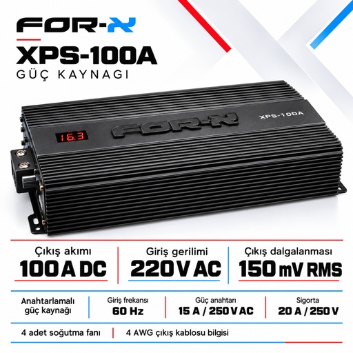 FOR-X XPS-100A Güç Kaynağı