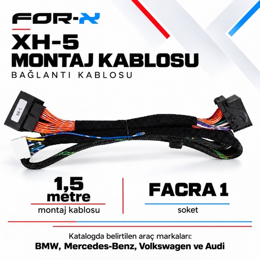 FOR-X XH-5 MONTAJ KABLOSU Bağlantı Kablosu