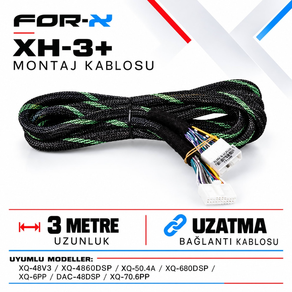 FOR-X XH-3+ MONTAJ KABLOSU Bağlantı Kablosu