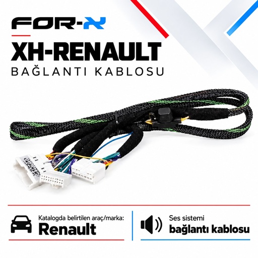 FOR-X XH-RENAULT Bağlantı Kablosu