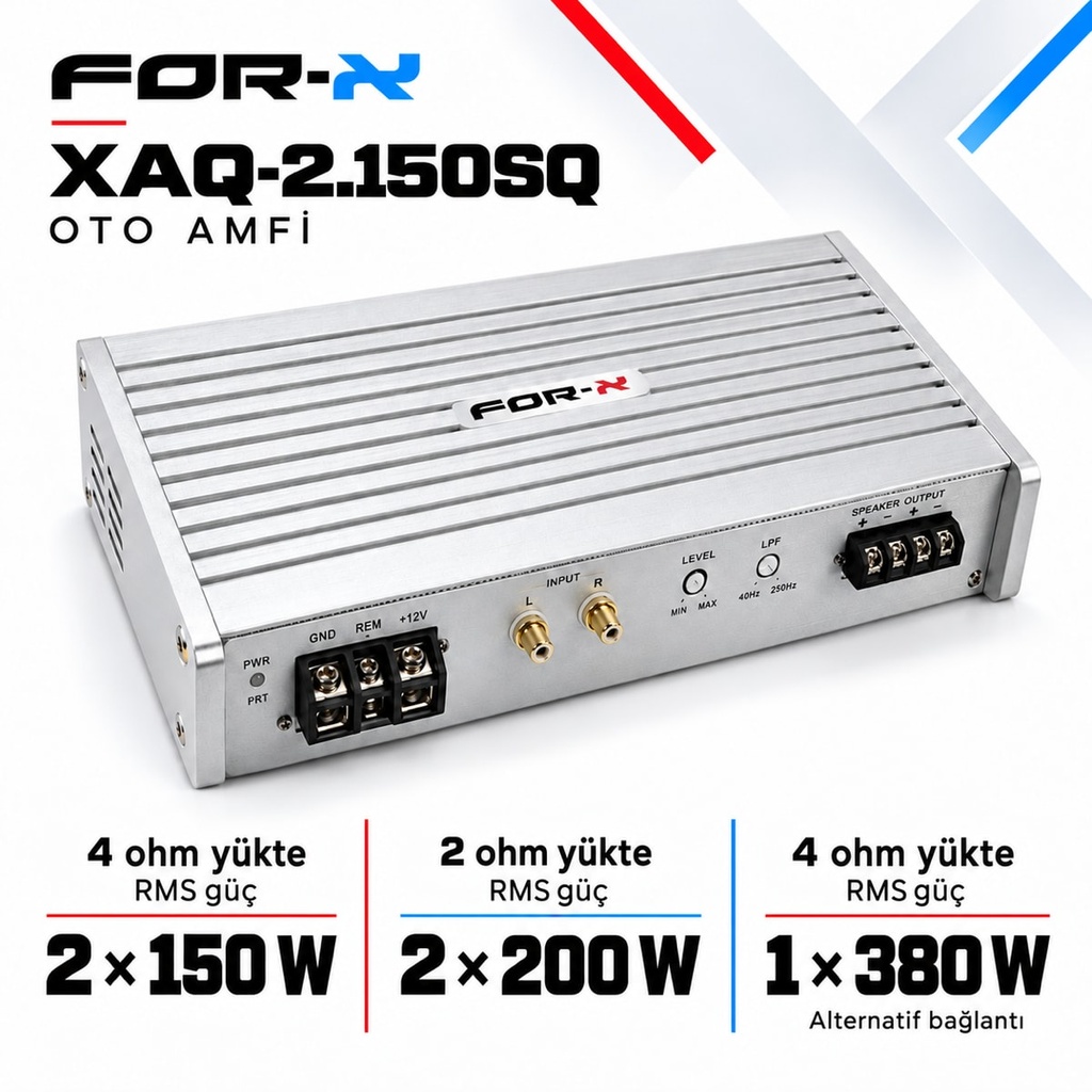 FOR-X XAQ-2.150SQ Oto Amfi