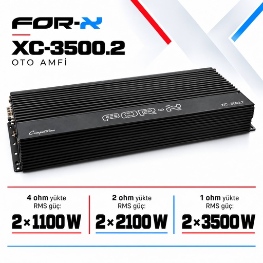 FOR-X XC-3500.2 Oto Amfi