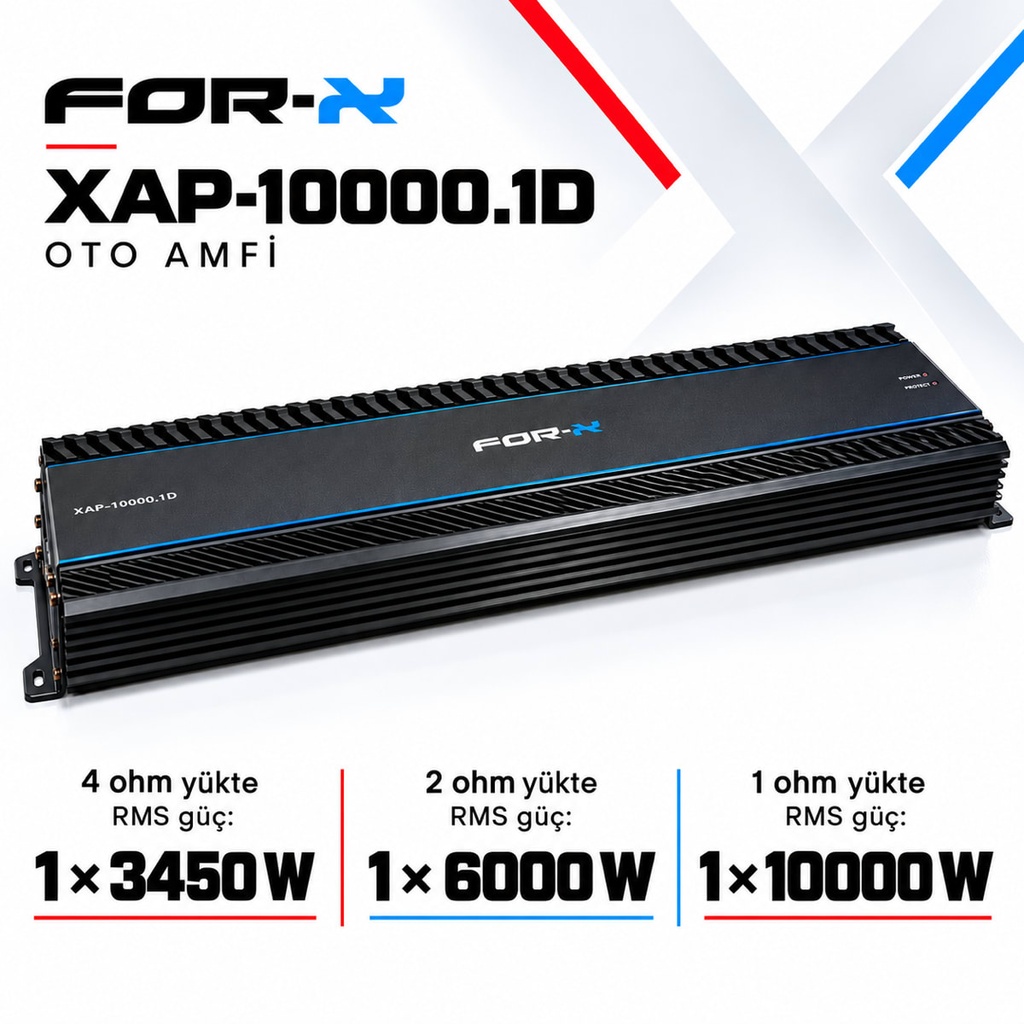 FOR-X XAP-10000.1D Oto Amfi