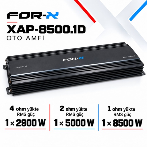 FOR-X XAP-8500.1D Oto Amfi