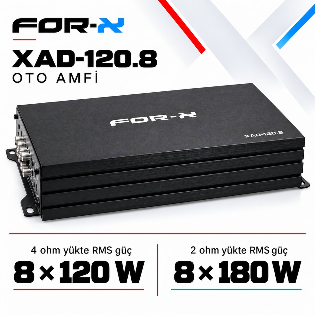 FOR-X XAD-120.8 Oto Amfi