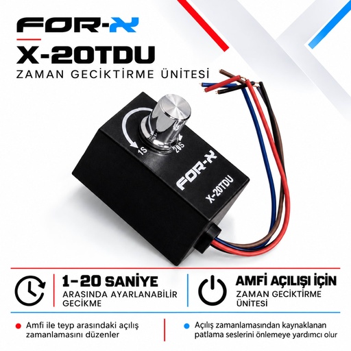 FOR-X X-20TDU Zaman Geciktirme Ünitesi
