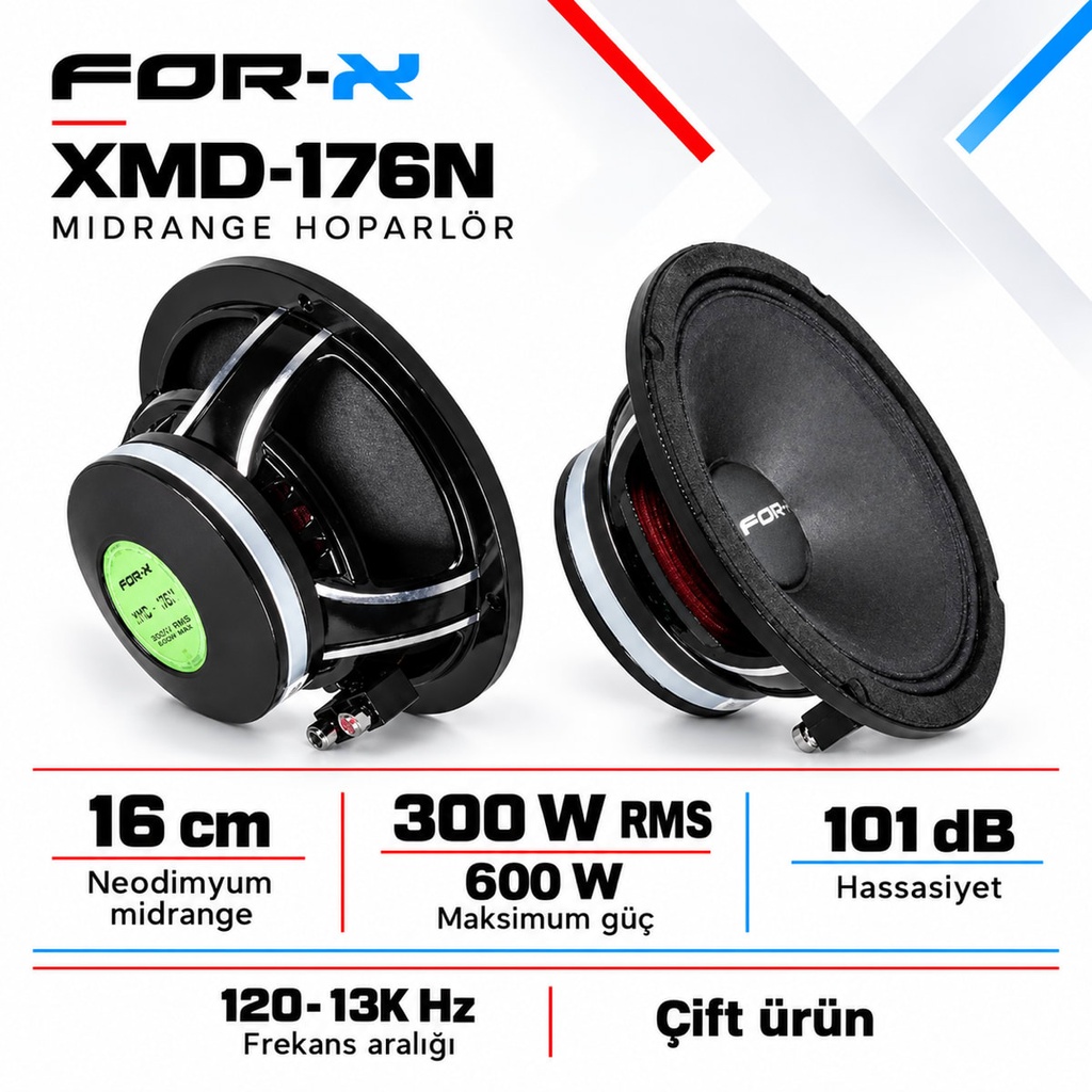 FOR-X XMD-176N Midrange Hoparlör