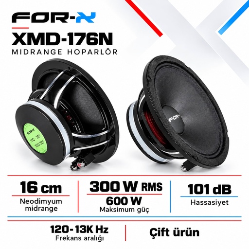 FOR-X XMD-176N Midrange Hoparlör