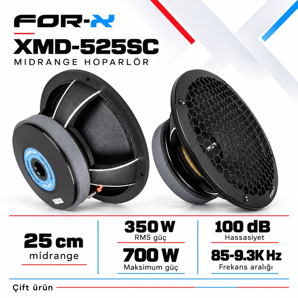 FOR-X XMD-525SC Midrange Hoparlör