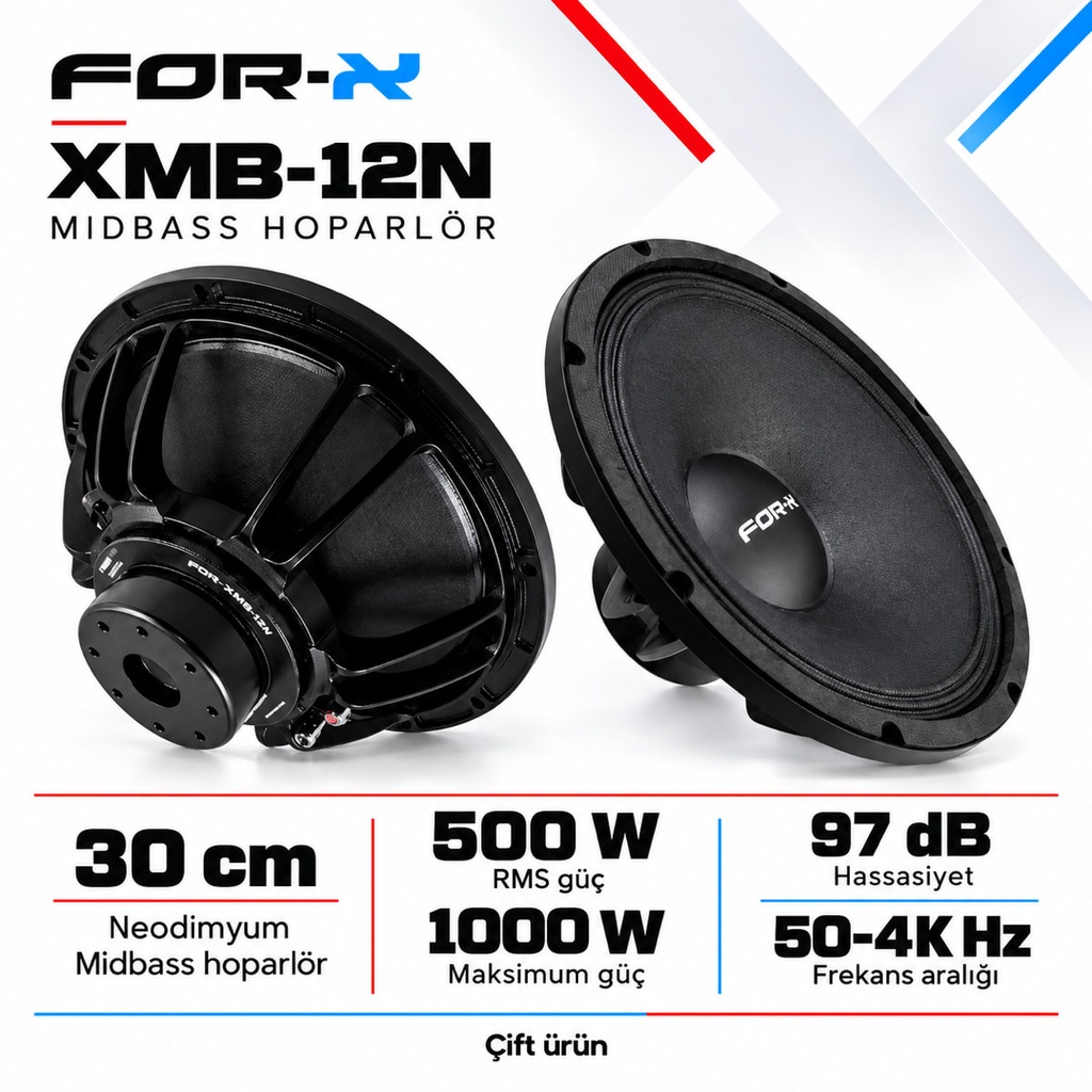 FOR-X XMB-12N Midbass Hoparlör