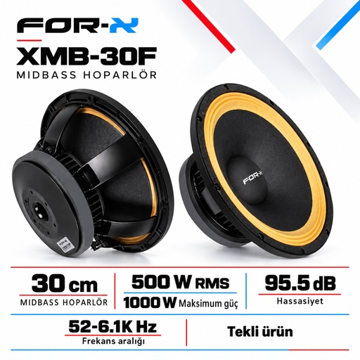 FOR-X XMB-30F Midbass Hoparlör