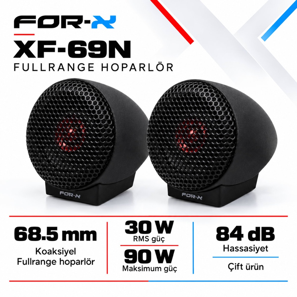 FOR-X XF-69N Fullrange Hoparlör