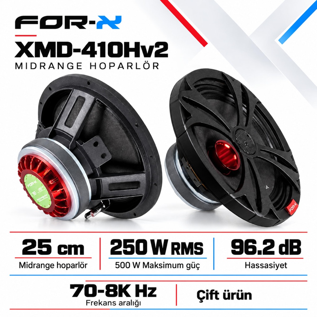 FOR-X XMD-410Hv2 Midrange Hoparlör