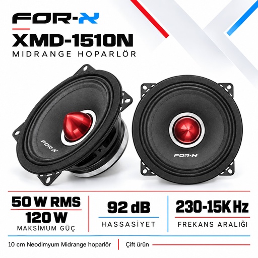 FOR-X XMD-1510N Midrange Hoparlör