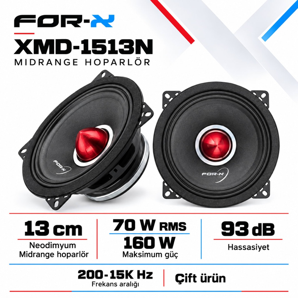FOR-X XMD-1513N Midrange Hoparlör