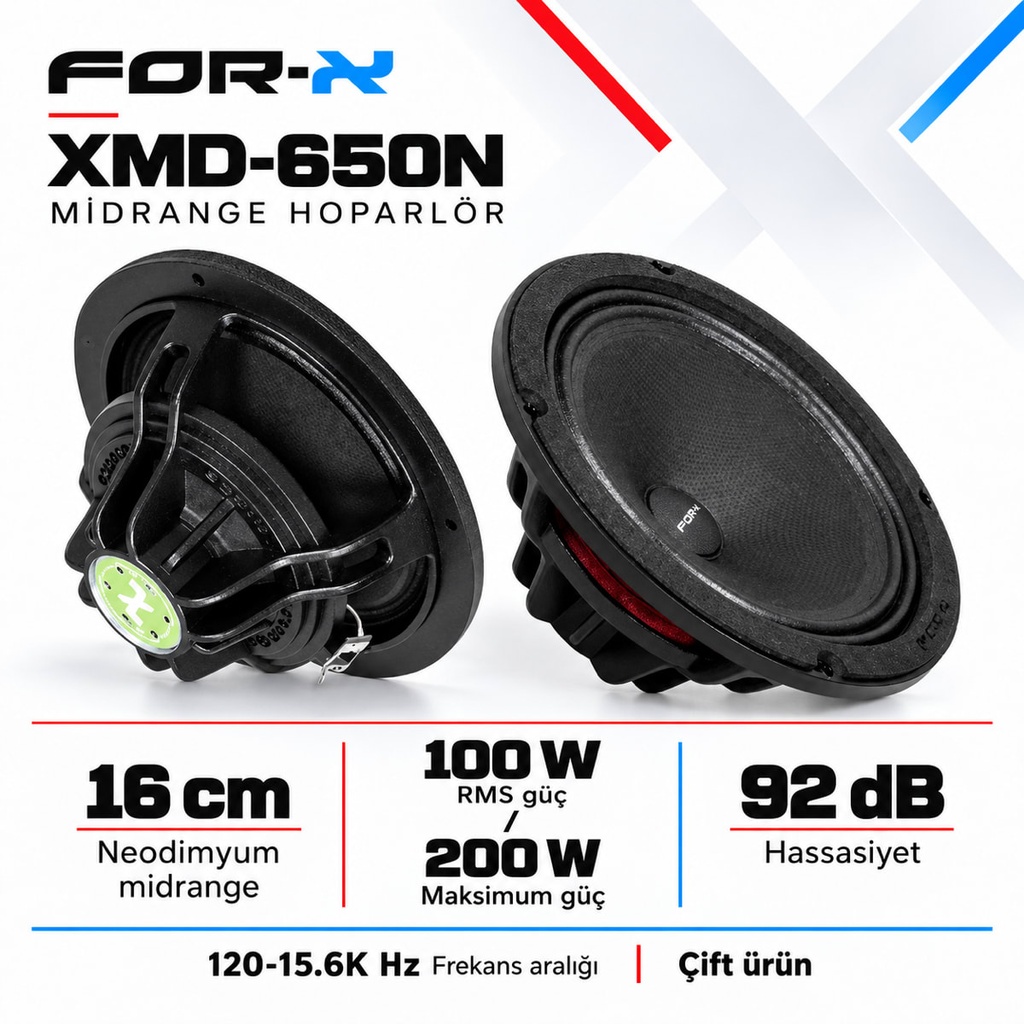 FOR-X XMD-650N Midrange Hoparlör