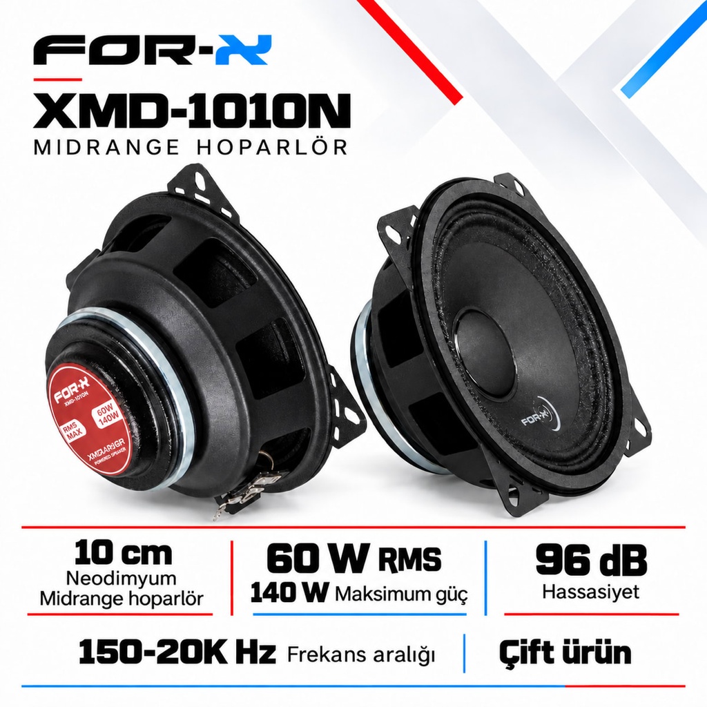 FOR-X XMD-1010N Midrange Hoparlör