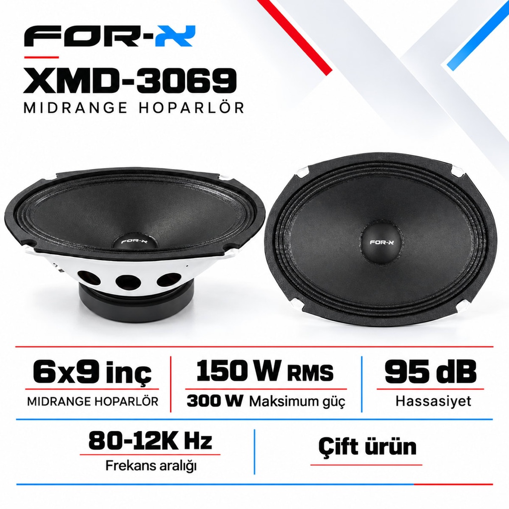 FOR-X XMD-3069 Midrange Hoparlör