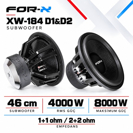 FOR-X XW-184 D1&D2 Subwoofer