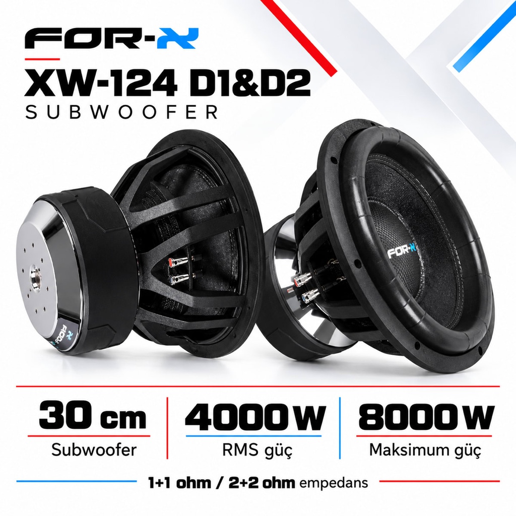 FOR-X XW-124 D1&D2 Subwoofer