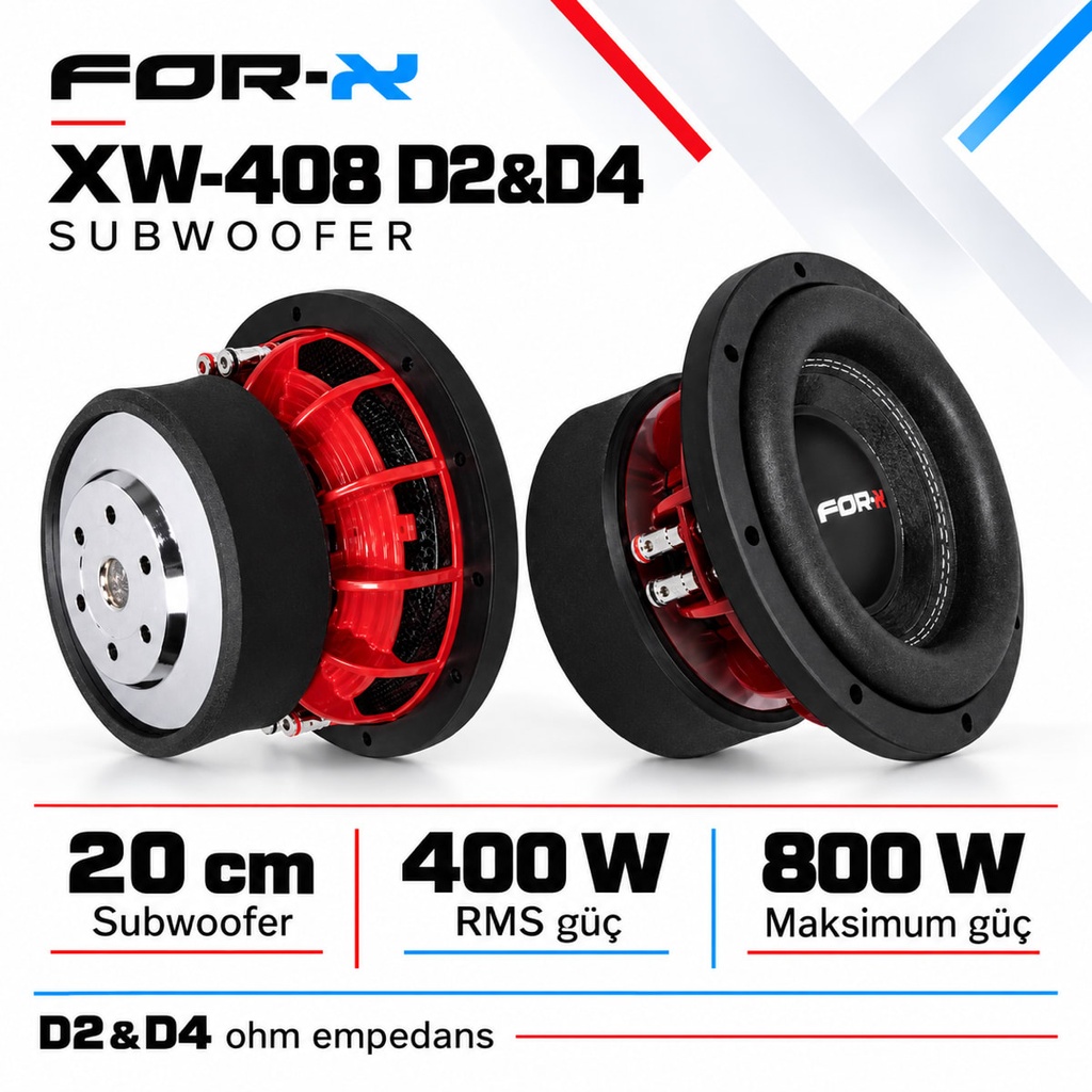 FOR-X XW-408 D2&D4 Subwoofer