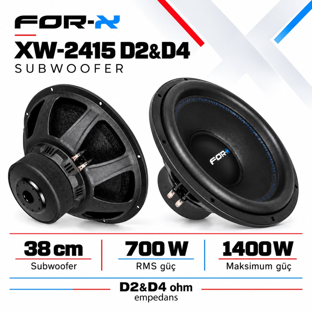FOR-X XW-2415 D2&D4 Subwoofer