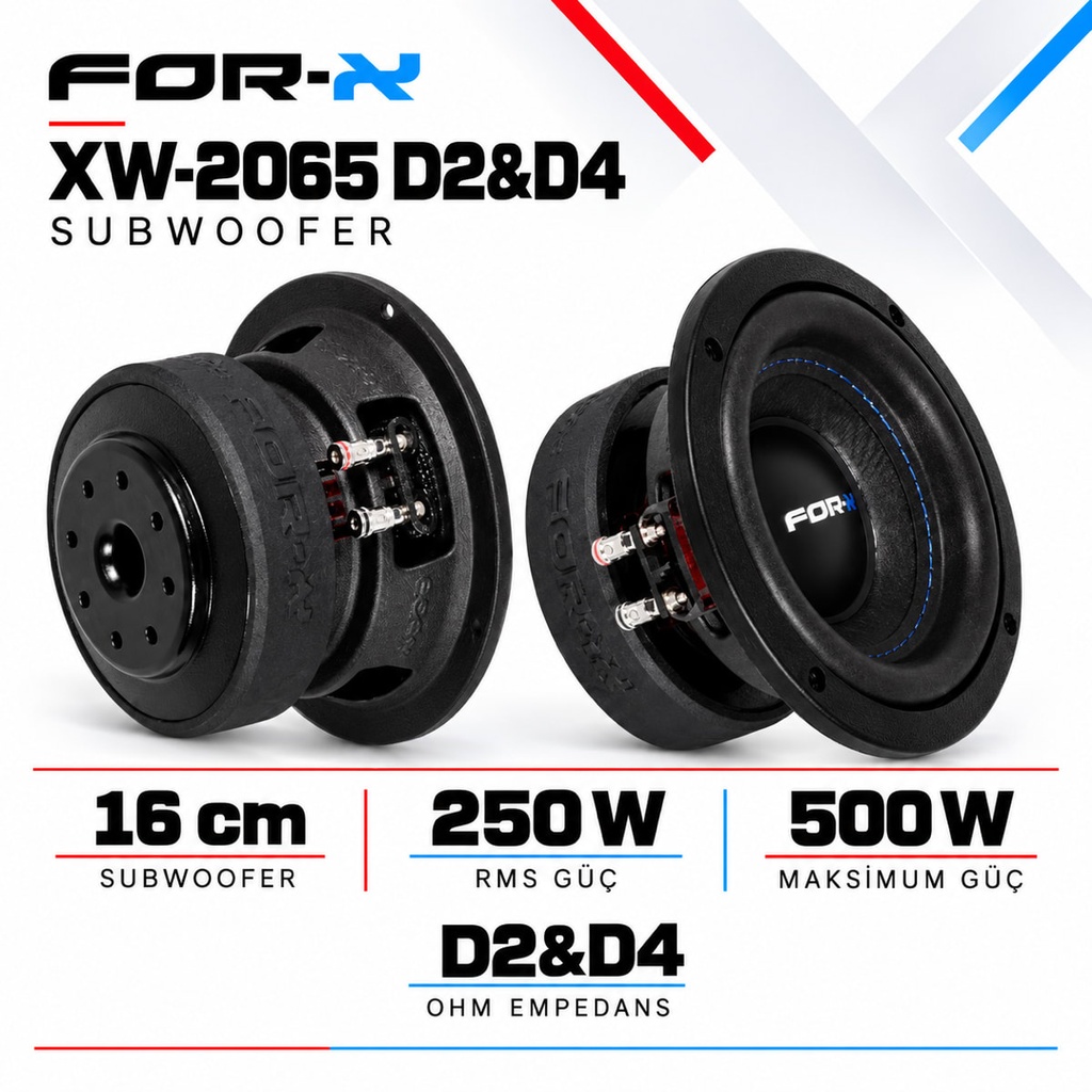 FOR-X XW-2065 D2&D4 Subwoofer