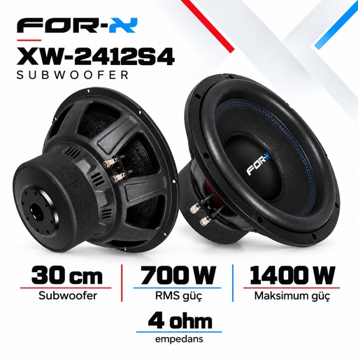 FOR-X XW-2412S4 Subwoofer