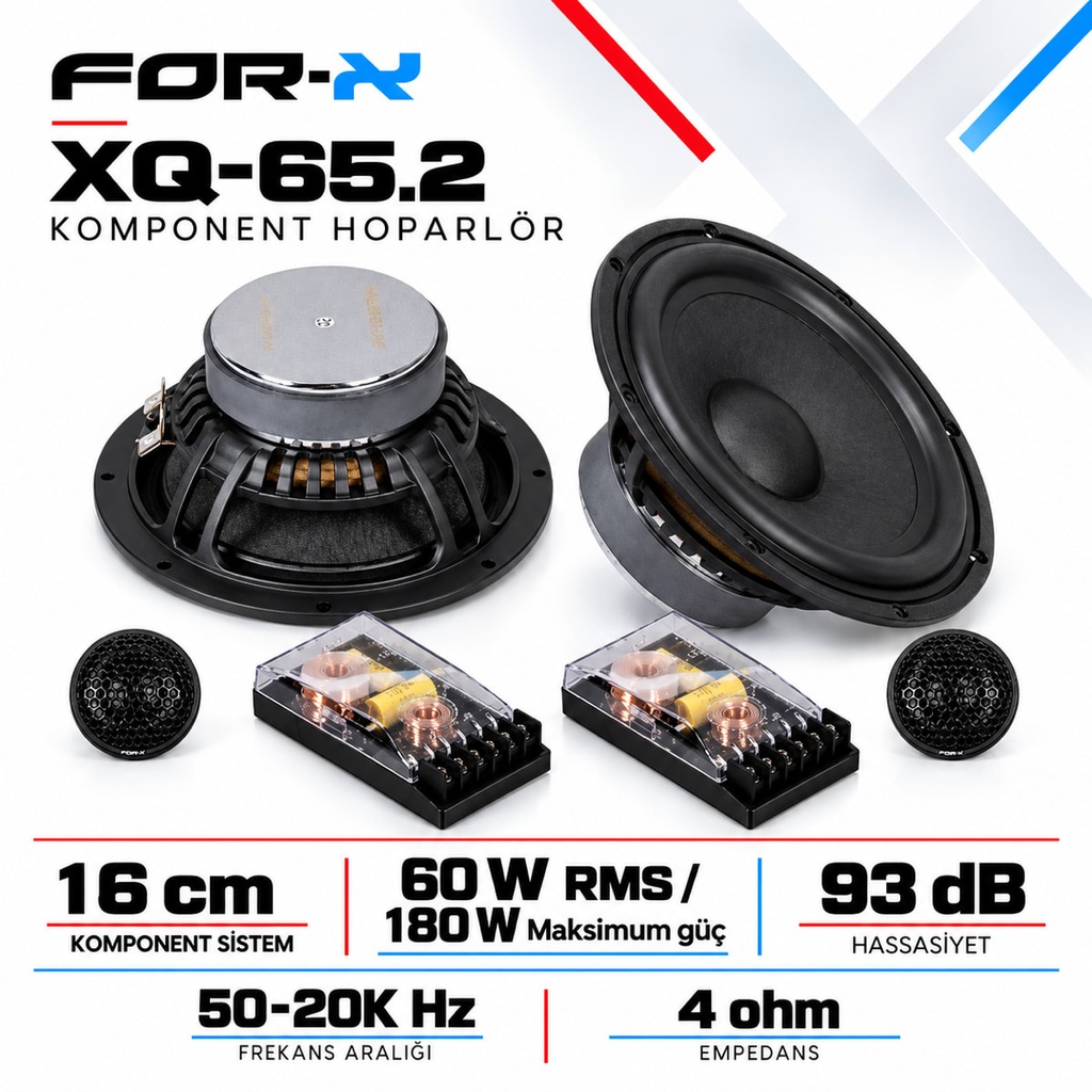 FOR-X XQ-65.2 Komponent Hoparlör
