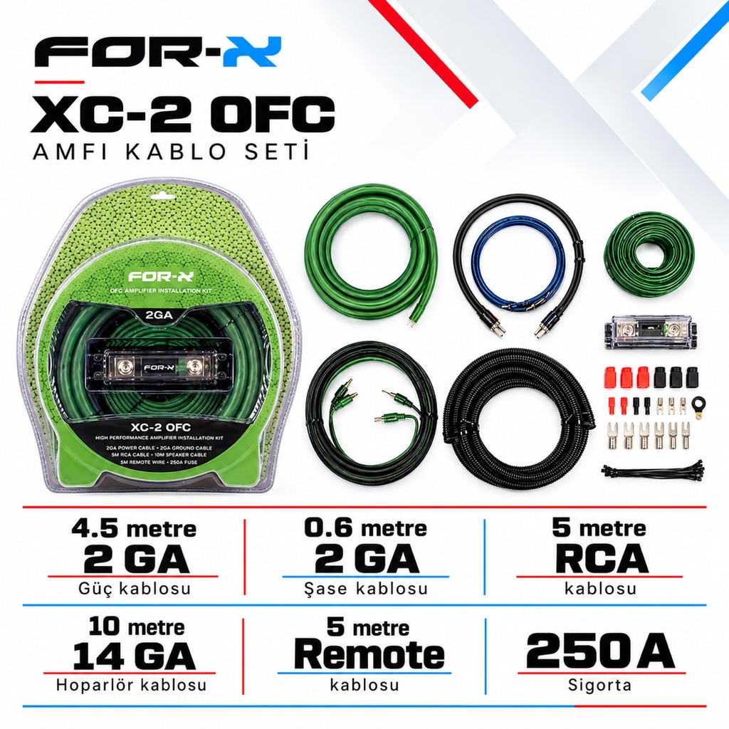 FOR-X XC-2 OFC Amfi Kablo Seti