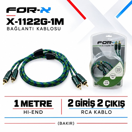 FOR-X X-1122G-1M Bağlantı Kablosu