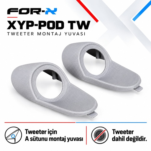 FOR-X XYP-POD TW Tweeter Montaj Yuvası